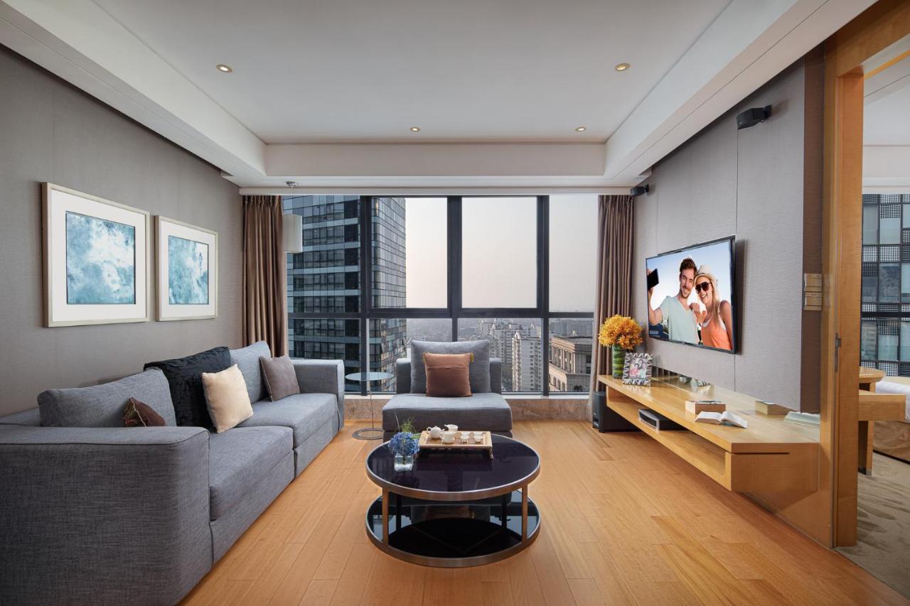 Apartamento Ascott Raffles City Pekín Exterior foto